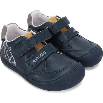 Chlapecká zimní obuv D.D.STEP BAREFOOT OBUV S063-51264M BLUE (29) - 765057393221