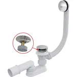 ALCADRAIN Sifon Vanový CLICK/CLACK 57 cm, Kov/Chrom (A504CKM)