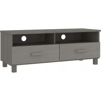 Televizní stolek TV stolek HAMAR 160x40x40 cm, světle šedý