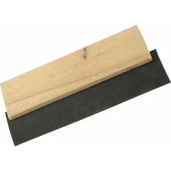 Malířská špachtle Stěrka gumová dřevěná rukojeť, 250mm