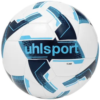 Fotbalový míč Uhlsport TEAM bílá/modrá UK 3
