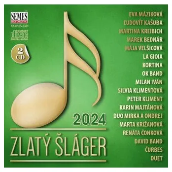 DVD film Zlatý Šláger: Výber 2024 - Zlatý Šláger