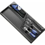 Modul nástrčných hlavic a ráčnového nářadí EXPERT 1/4'' - plastový zásobník E194680