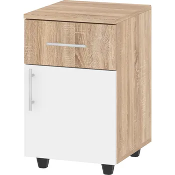 Noční stolek Max-i Noční stolek MARCELLE II Zvolte barvu:: dub sonoma + bílá