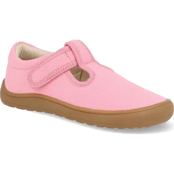 Dívčí bačkory Barefoot dětské přezůvky Protetika - Kirby old pink růžové Velikost: 27