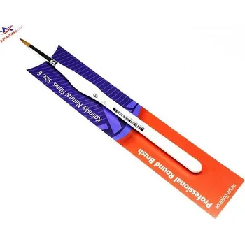 Umělecký štětec Amazing Art 12855 Profesionální přírodní kulatý štětec Kolinsky 6