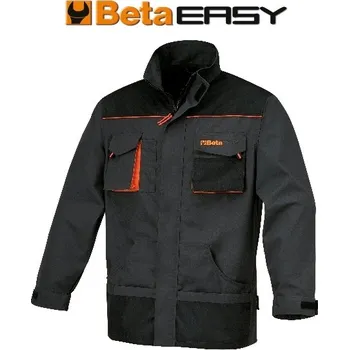 Pracovní bunda BETA z plátna T/C 260 g/m² Oxford Inserts Grey Velikost S 079090901