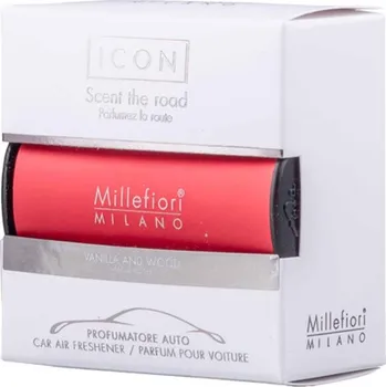 Osvěžovač vzduchu Millefiori Icon Classic Vanilla and Wood vůně do auta + Prodloužená možnost vrácení zboží do 30 dnů.