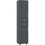 Max-i Regál LATHAM-06 policový s dvířky a zásuvkami Zvolte barvu:: antracit