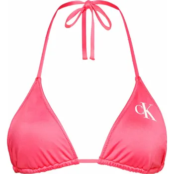 Dámské plavky Monogram Dámský vrchní díl plavek KW0KW01970-XI1 - Calvin Klein S