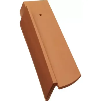 Střecha Tondach Bobrovka 18x38 levá kulatý řez režná