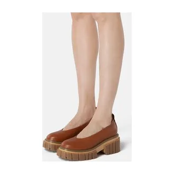 Dámské baleríny L37 Baleríny SLOW DOWN BABY Hnědá 41