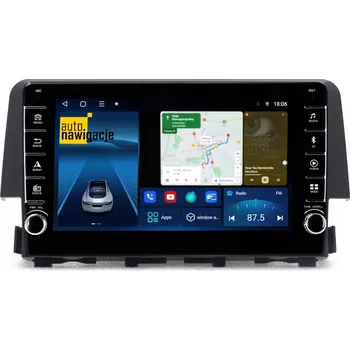 GPS navigace GPS NAVIGACE RÁDIO HONDA CIVIC X 2016+ ANDROID