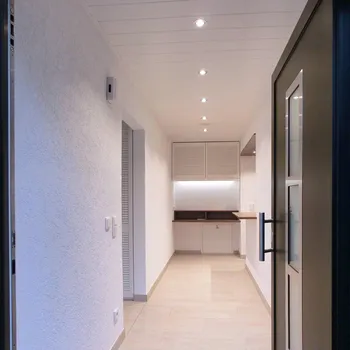Lampička Deko-Light LED vestavné stropní svítidlo Acrux, Ø 17 cm, stříbrný mat, CCT kartáčovaná stříbrná 1 x 17 W LED - Doprava zdarma