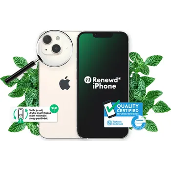 Mobilní telefon Renewd iPhone 13 mini 128GB Starlight RND-P222128