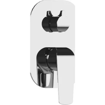 Vodovodní baterie Podomítková vanová a sprchová baterie Excellent CLEVER 2.0 stříbrná