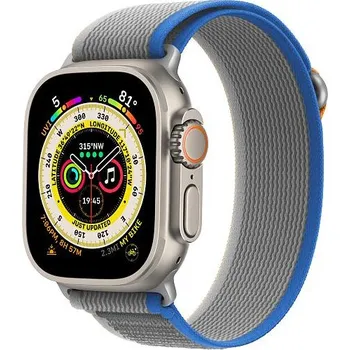 Chytré hodinky CubeNest Trail Loop GREY with blue/white (42-49mm)