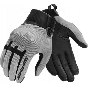 Moto rukavice Motocyklové rukavice SHIMA SONIC GREY šedé krátké pánské DÁREK
