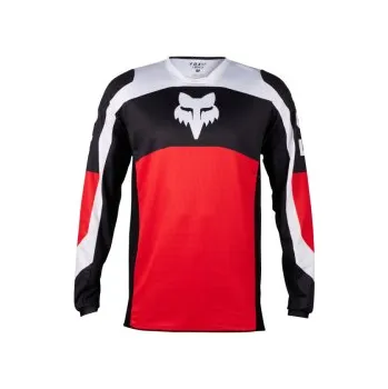 Sportovní oblečení Mx Dres Fox 180 Nitro Jersey Flo Red 24, Velikost L