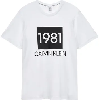 Dámské tričko Dámské Tričko s krátkým rukávem QS6343E-100 - Calvin Klein L