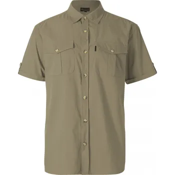 Pánská košile Pinewood Pánská lovecká košile Safari S/S Velikost: S Sandstone