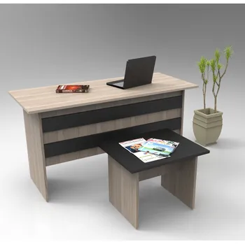 Flipchart GALVEZ kancelářský set, dub/černá