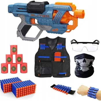 Dětská zbraň Nerf E9485 raketomet Commander RD-6 Hasbro