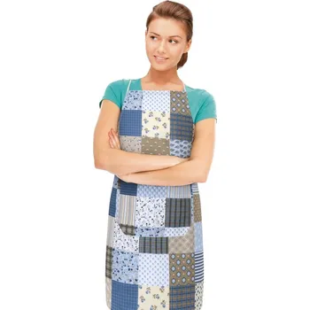 Kuchyňská zástěra Bellatex Kuchyňská zástěra ADÉLA Modrá