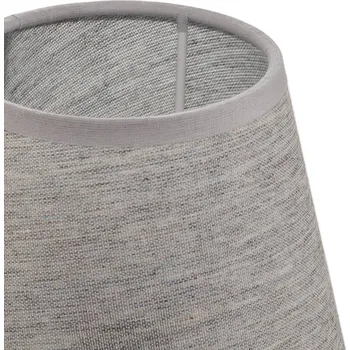 Lampička Duolla Stínidlo Cone AB, Ø 15 cm, šedá - stínidlo - Ø (horní) 9 cm, Ø (dolní) 15 cm