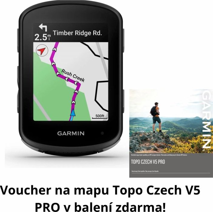 Garmin Edge 540 + TOPO Czech mapy jako dárek!
