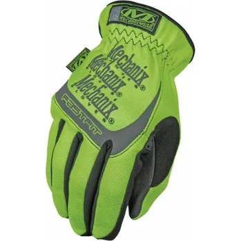 MECHANIX Safety Fast Fit neonově žluté rukavice velikost L SFF-91-010