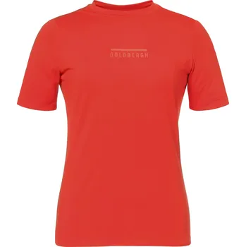 Cyklistické kalhoty Dámské tričko Goldbergh Isla Short Sleeve Top Sunset