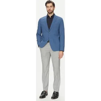 Pánské sako Michael Kors Sako MK0SB01025 Modrá Slim Fit 56