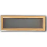 Krbová mřížka s límcem 170 x 500 mm - béžová - bez žaluzie - 4FIRE - 4A 1750 OC