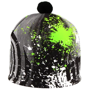Čepice Rituall čepice Stelvio TERČ, černá/fluo zelená XL