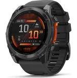 Garmin fenix 8 51mm,AMOLED,Glass,SlGr Steel/Blc SB 010-02905-00