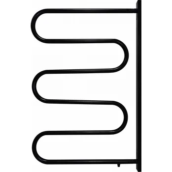 Radiátor Elektrický sušák otočný, Černá , Komaxit, ES 3 - 35 x 865 x 580 mm + slevový kód