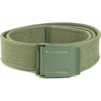 Opasek Opasek s kovovou přezkou ZELENÝ vel. 110 (Opasek s kovovou přezkou ZELENÝ vel. 110)