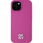 DKNY Repeat Pattern Stack Logo iPhone 15, Pink 57983120125
