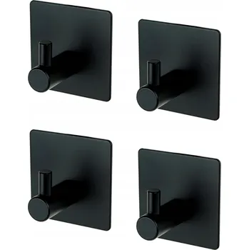 Věšák Samolepicí háček Global Service černý