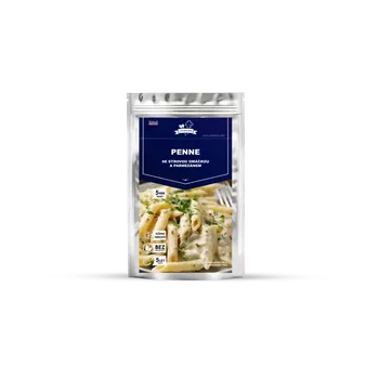 Hotové jídlo FDC Penne, se sýrovou omáčkou a parmezánem