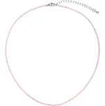 Evolution Group - Pavona Korálkový náhrdelník s pravými opály 42012.3 pink opal + 2 měsíce na vrácení zboží