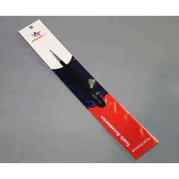 Péče o řasy a obočí Amazing Art 18543 Profi rovná pinzeta 120mm