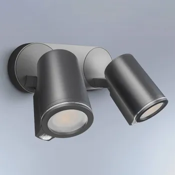 Lampička STEINEL Spot Duo SC LED reflektor 2 zdroje antracit, průhledná 2 x 6,7 W LED - Doprava zdarma