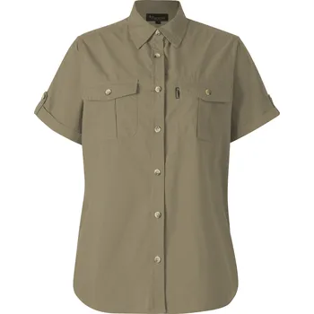 Pánská košile Pinewood Dámská lovecká košile Safari S/S Velikost: XS Sandstone