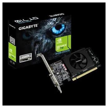 Grafická karta GIGABYTE VGA NVIDIA GeForce GT 710, 2GB DDR5, 1xHDMI, 1xDVI-I