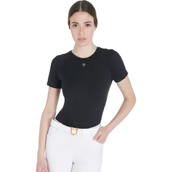 Dámské tričko EQUESTRO Tričko multifunkční Equestro, dámské, černé XS