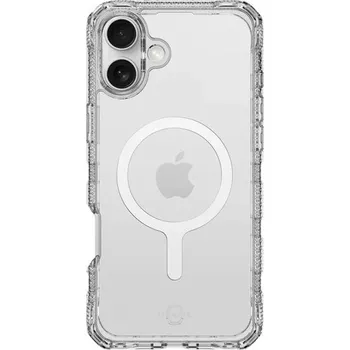 Náhradní kryt pro mobilní telefon ITSKINS SUPREME_R CLEAR 4,5m MagSafe iPhone 16Plus AP6R-MGCLR-TRPR