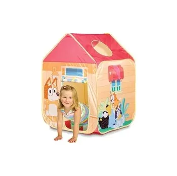 Dětský stan Dětský látkový domeček Bluey - Pop Up Playhouse Tent