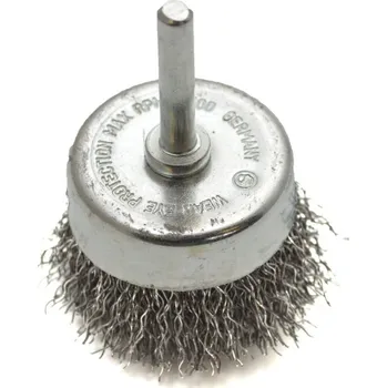 Drátěný kartáč MAGG BL97056 Kartáč hrnkový 50, vlnitý drát S 0,30, stopka